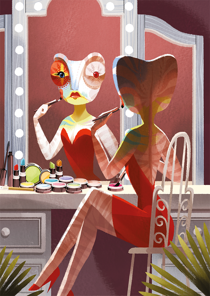 Dixit Puzzle - Chameleon Night 1000pc